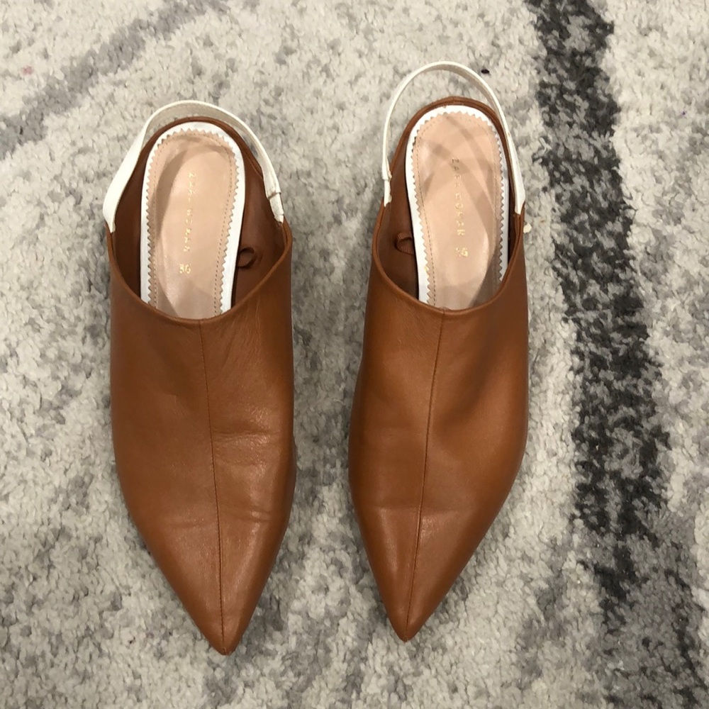 Zara slingback flats size 36